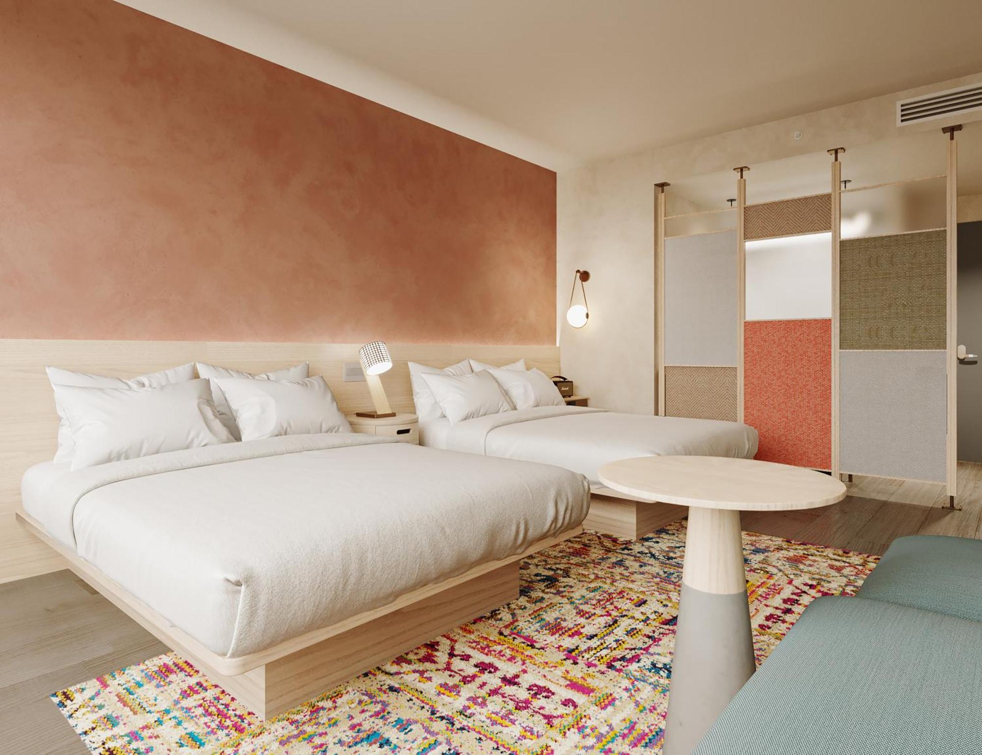Hotel Aloft Playa Del Carmen Exterior foto A room at the Hotel Valencia