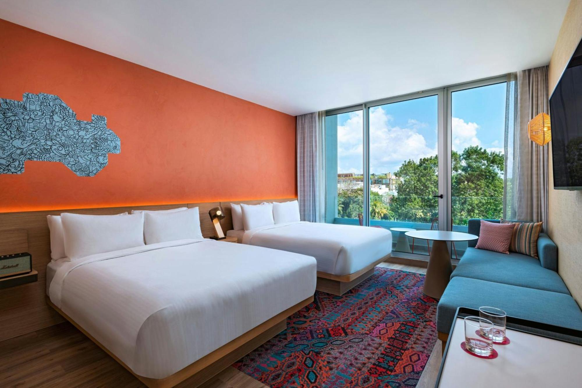 Hotel Aloft Playa Del Carmen Exterior foto Deluxe Room